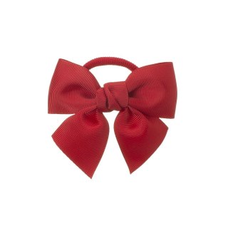 Gumka kokarda Siena czerwona hairbow 8cm