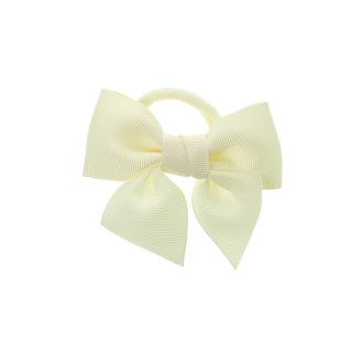 Gumka kokarda Siena ecru hairbow 8cm