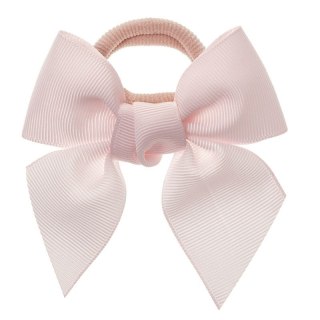 Gumka kokarda Siena pastelowy róż hairbow 8cm