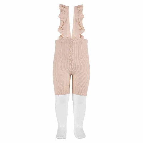 Legginsy na szelkach short falbanki nude wings Condor *674