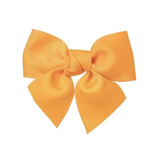 Spinka kokarda Siena pomarańcz hairbow 8cm