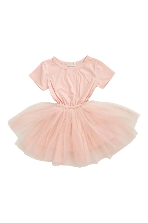 Sukienka tiulowa ballet pink dziecięca TUTULLY T-SHIRT DOLLY BY LE PETIT TOM