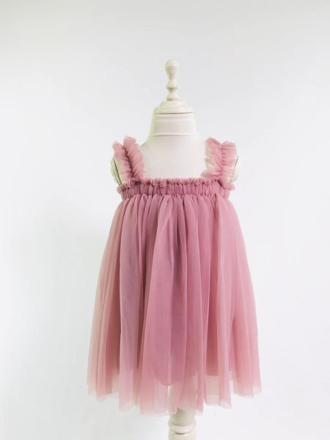 Sukienka tiulowa brudny róż dziecięca WAY TUTU DRESS DOLLY BY LE PETIT TOM