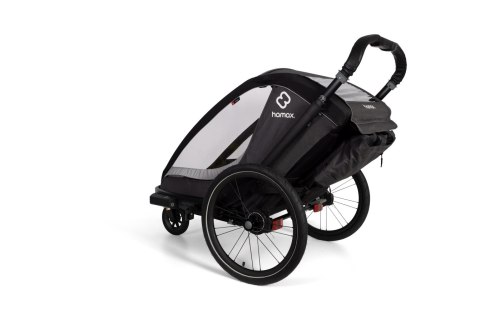 Hamax - Przyczepka rowerowa COCOON ONE- Grey/black