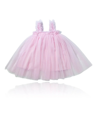 Sukienka tiulowa pudrowy róż dziecięca WAY TUTU DRESS DOLLY BY LE PETIT TOM