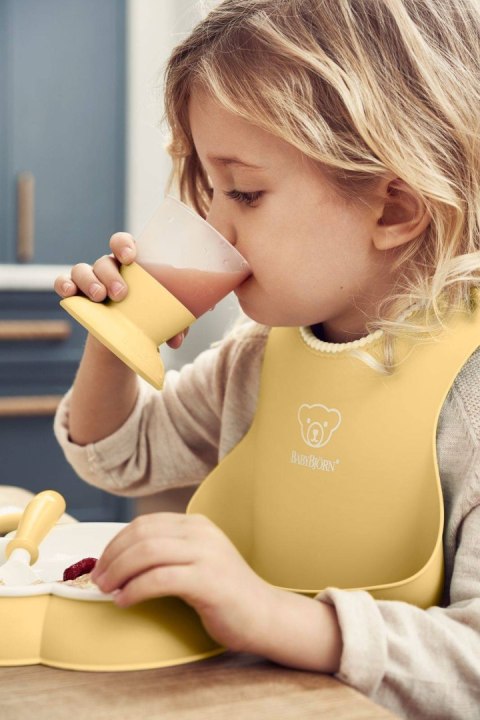 BABYBJORN - Zestaw obiadowy - Powder Yellow