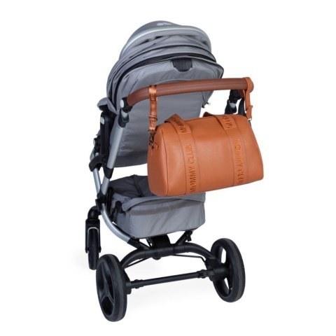 Childhome Torba do wózka Mommy Club Vegan Leather Brown