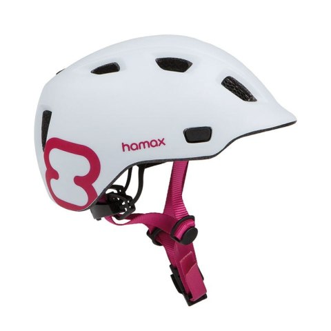 Hamax - Kask dziecięcy 47-52 - white/pink