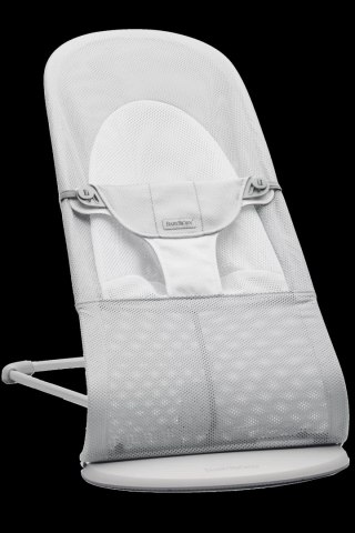 BABYBJORN - leżaczek BALANCE SOFT MESH - Szary/Biały