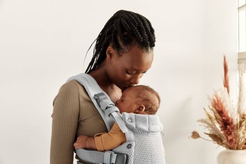 BABYBJORN - nosidełko Harmony 3D Mesh, Srebrny