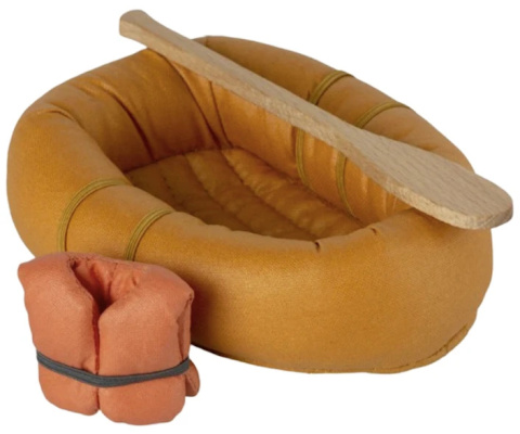 Akcesoria dla lalek - Rubber boat, Mouse Maileg