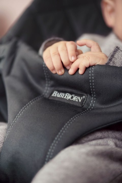 BABYBJORN - leżaczek BLISS Woven, Czarny