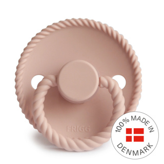 Smoczek FRIGG Rope Silikon Blush Rozmiar 2