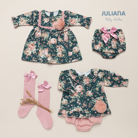 Bloomers dla dziewczynki kwiatki flores Juliana