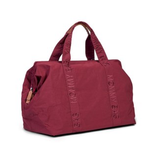 Childhome Torba Mommy Bag Signature Urban Burgundy