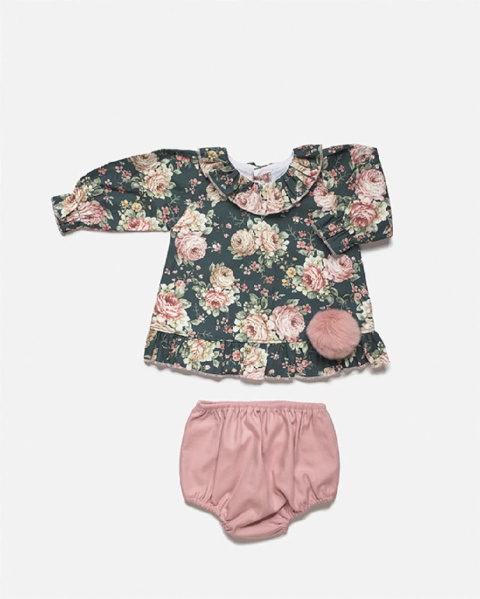 Komplet koszula bloomers Flores Juliana