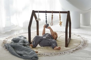 Elodie Details - House of Elodie - Baby Gym - Stojak edukacyjny - Dark Wood