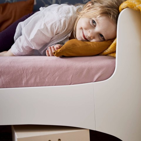 LEANDER - łóżeczko dziecięce Classic™ Junior 0-7 lat, białe
