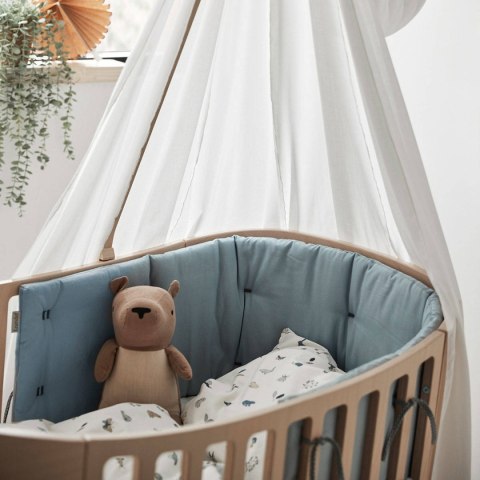 LEANDER - ochraniacz do łóżeczka Classic™ Baby 0-3 lata, niebieski
